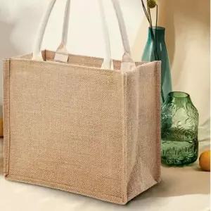 [라일리] Rly 린넨 사각 캔버스백 31X27CM 여름가방 보부상