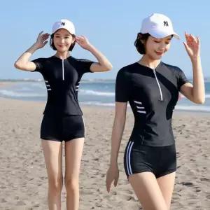 (128000244)스포티 수영복 세트(반팔+숏팬츠) 유아실