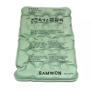 명의 천연 옥 찜질팩 허리 어깨 복부 마사지