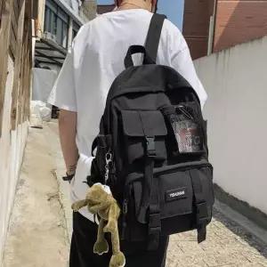 [하프클럽/]2가지 색상 커플 백팩 학생용 신학기 스포츠 가방