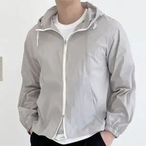 간절기 활동 기본 캐주 베이직 재킷 야외 간절기 바람막이 점퍼 등산 남성