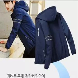 간절기 단체복 등산자켓 아웃도어 남성바람막이점퍼 방수 바람막이 경량