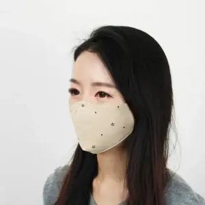 [하프클럽/]성인용 3중 구조 세탁 가능 코튼 필터 마스크