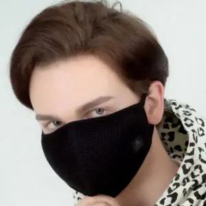 [하프클럽/]겨울 스포츠용 방한 마스크 블랙 컬러 얼굴
