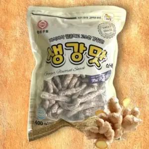 바삭바삭 달콤하고 고소한 감칠맛 생강맛 스낵 1봉지