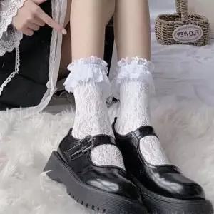 여름 양말 레이스 망사 여자