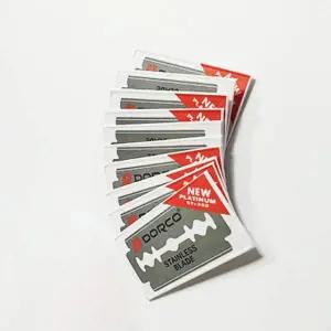 [RIZPICK]양날 면도날 양면도 스텐 화장도 바버샵