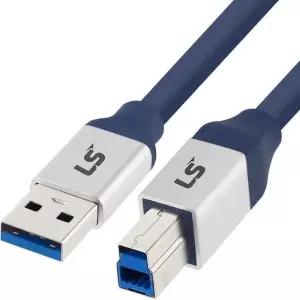[룽스_63]USB3.0 A to B 케이블 1M usb케이블 High-Flex