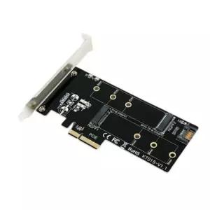 [룽스_63]컨버터(M.2 to PCIE sata케이블 - M.2 to SATA)