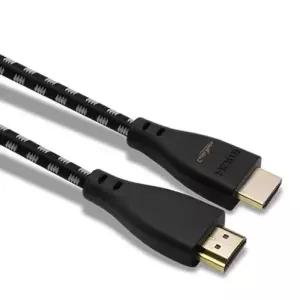 [룽스_63]2.1 메쉬 케이블 10M hdmi2.1 블랙