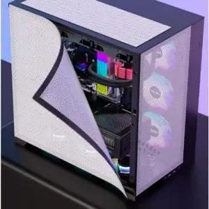[룽스_63]필터 PC 컴퓨터 팬 메쉬 커버 자석 롤 보호