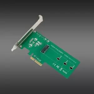 [룽스_63]컨버터 PCIE M2 SSD 확장 변환 M사타변환기 카드
