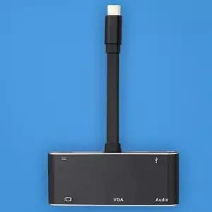 [룽스_63]컨버터 영상출력 HDMI VGA 오디오 amtomicrob