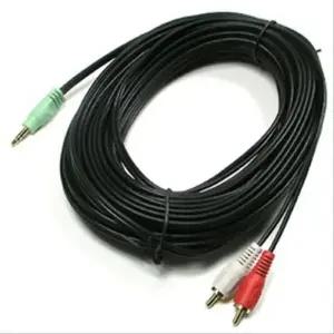 [룽스_63]RCA 2선 케이블 3극 AUX Stereo 3.5 2선 AV3549
