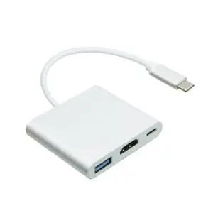 [룽스_63]3.1 to HDMI dvi케이블 변환 컨버터 Type C