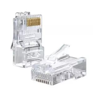 [룽스_63]플러그 CAT 랜 커넥터 랜포트 커낵터 5E RJ45 1개