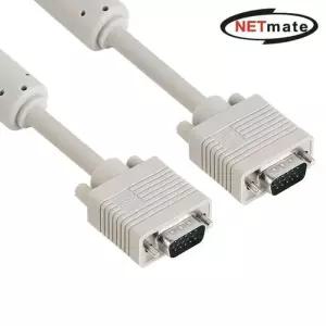 [룽스_63]NMC-R20G RGB 3+6 모니터 케이블 2m 2m 베이지
