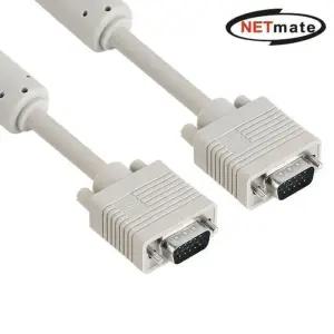 [룽스_63]RGB 모니터 케이블 베이지 NMC-R20GN 3+6 2m