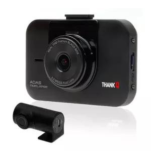[룽스_63]야간사고 블랙박스 2채널 64GB+GPS 12v~24v지원