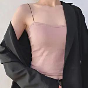 [하프클럽/]여자 편한 캡 내장형 슬림끈 나시 이너탑 착용감