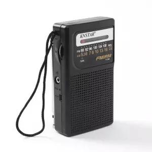 [룽스_63]아날로그 AMFM 라디오 어르신라디오 radio(블랙)