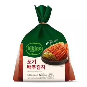 CJ제일제당 비비고 포기배추김치 5kg