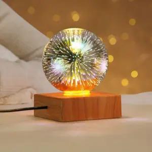 [룽스_63]무드등 크리스탈 인테리어 LED 밤하늘 미러볼 3D