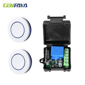 CENFAYA DC 6V 9V 12V 24V 무선 RF 릴레이 모듈 원격 제어 스위치 LED 램프 전구 게이트 도어 팬에 대 한 4