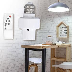 전등소켓 2026 스마트 LED 램프홀더 E27 소켓, 가정용 AC85265V, 변경, 타이머, 리모컨,