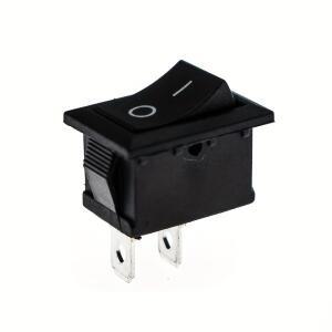 50100pcs Kcd1 구리 피트 21x15mm 2PIN 보트 로커 스위치 SPST 스냅인 ONOFF 6A250V