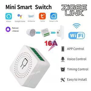 스마트 WiFiZigbee 스위치 16A 20A 모듈 릴레이 지원 2웨이 타이머 구글 홈 알렉사 앨리스 라이프