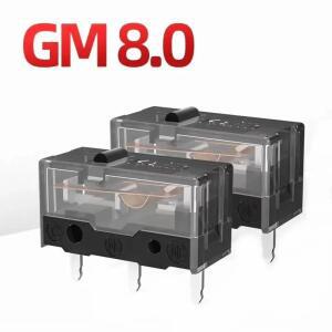 Kailh GM 8.0 마이크로 스위치 골드 접촉기 8 천만 클릭 수명 컴퓨터 마우스 왼쪽 오른쪽 단추