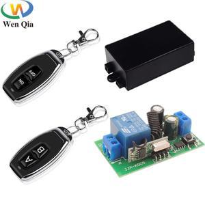 220V 무선 스위치 433MHz 라이트 원격 제어 10A 릴레이 모듈 범용 송신기 KeyFob 스마트 홈 LED 팬 diy용