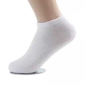심플 무지 남성 발목양말 (10켤레 화이트) DK59