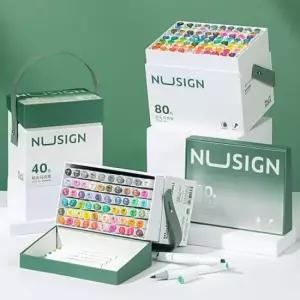 알파 델리 누사인 트윈 브러쉬마카 40색 NS736