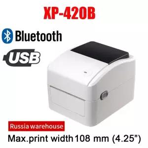 Xprinter 열 라벨 익스프레스 바코드 프린터 DHL XP460B 420a 4x6 인치