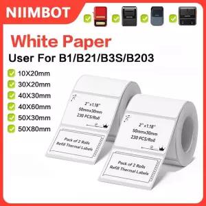 Niimbot 라벨 자체 접착 스티커 프린터 자동 이름 카드 문구 마킹 B1 B21 B3S