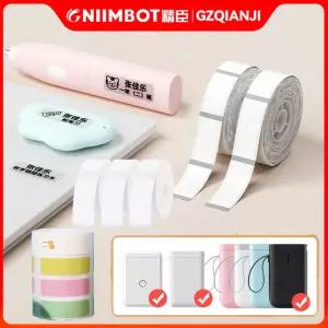 Niimbot D11 D110 D101 H1 미니 라벨 프린터 용지 방수 가격 컬러 스티커 케이블 투명 인쇄 스크래치 방지