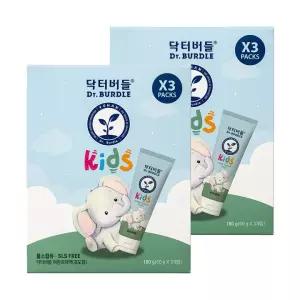 2묶음 60g 키즈 X 닥터버들 3개입 치약 X