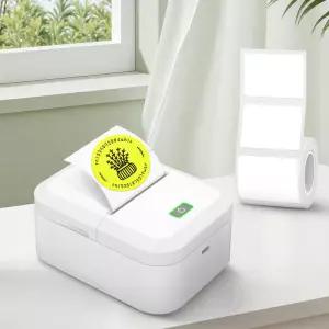 마크라이프 X2 미니 프린터 라벨 무잉크 블루투스 휴대용 접착 스티커 기계 DIY 이름표 바코드 또는 1PK