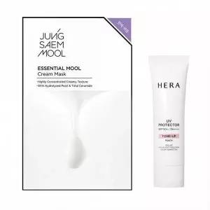 헤라 UV프로텍터 톤업 피치 SPF50+ PA++++ 40ml + 마스크 팩 1매 S48038828