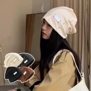 여성 메탈 장식 포인트 힙스트 OOTD 패션 모자 비니