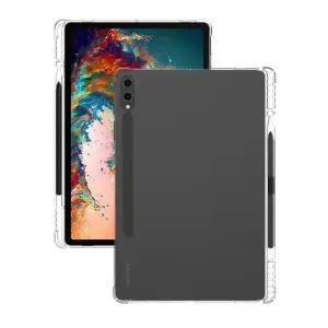 펜 슬롯 포함 삼성 갤럭시 탭 A7 A8 A9 라이트 S6 S7 S8 S9 S10 FE Plus 11 13.1 태블릿 소프트 보호