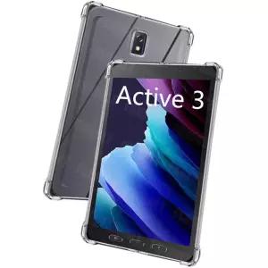 삼성 갤럭시 탭 액티브 3 2020 8 인치 S-T570/T575/T577 투명 실리콘 소프트 타블렛 보호 커버에 맞는