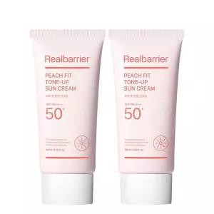 리얼베리어 피치 핏 톤업 선크림 SPF 50+ PA++++ 50ml x2개