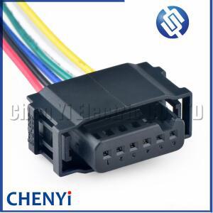6핀 자동 커넥터 872-665-001 벤츠 호환 S300 C200 W205 레이더 센서 반전 전기 눈 블라인드 스팟 모듈 플