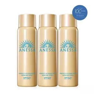 아넷사 퍼펙트 UV 선스크린 스킨케어 스프레이 NA 60g 3개