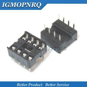 IC 소켓 DIP-8 사각 구멍 8 핀 2.54mm 딥 어댑터 납땜 핀  집적 회로 커넥터 20 개