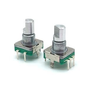 푸시 버튼 스위치가 5pcs EC11 인코더 스위치 30 로터리 코드 5pin 플매트 카펫 러그인  12.5mm 하프 샤프