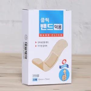 밴드클릭덕용(18mm x 73mm x 22매) 밴드 반창고 구급밴드 일회용밴드 구급용품